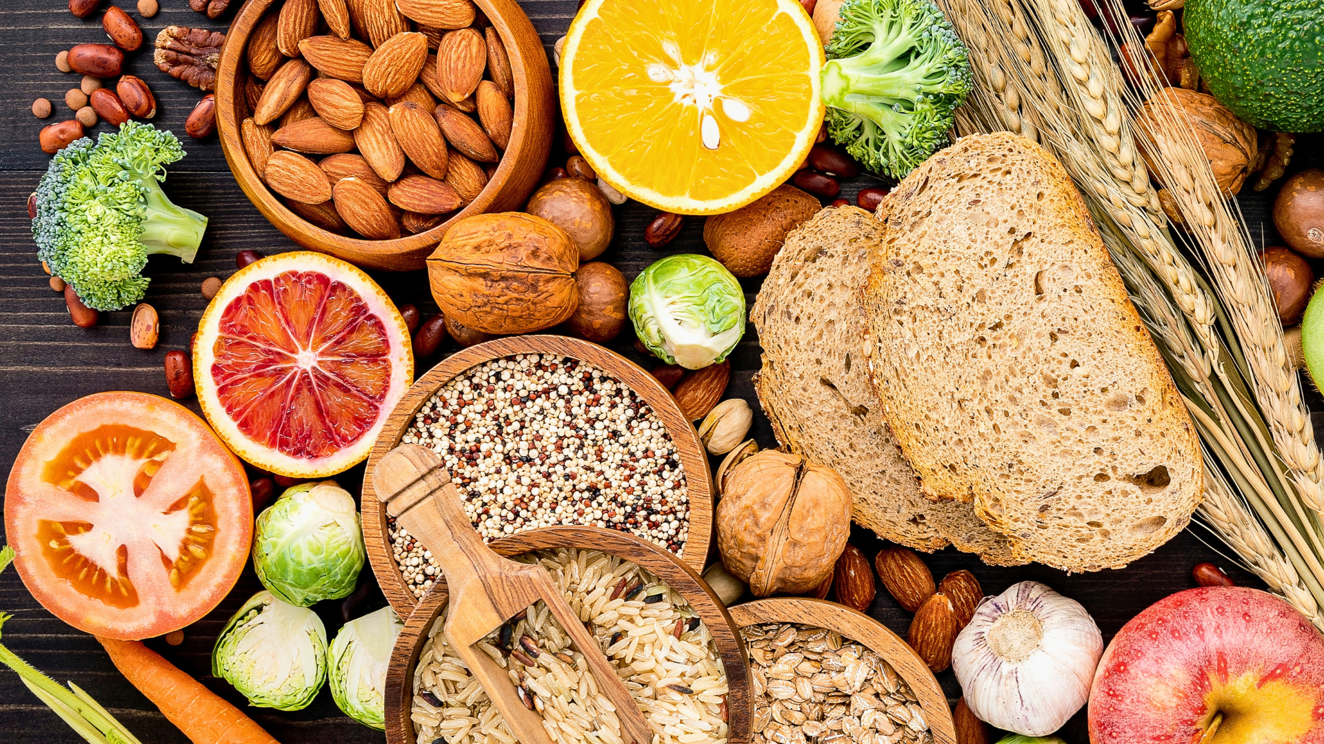 7 Man reading an open Bible at a table